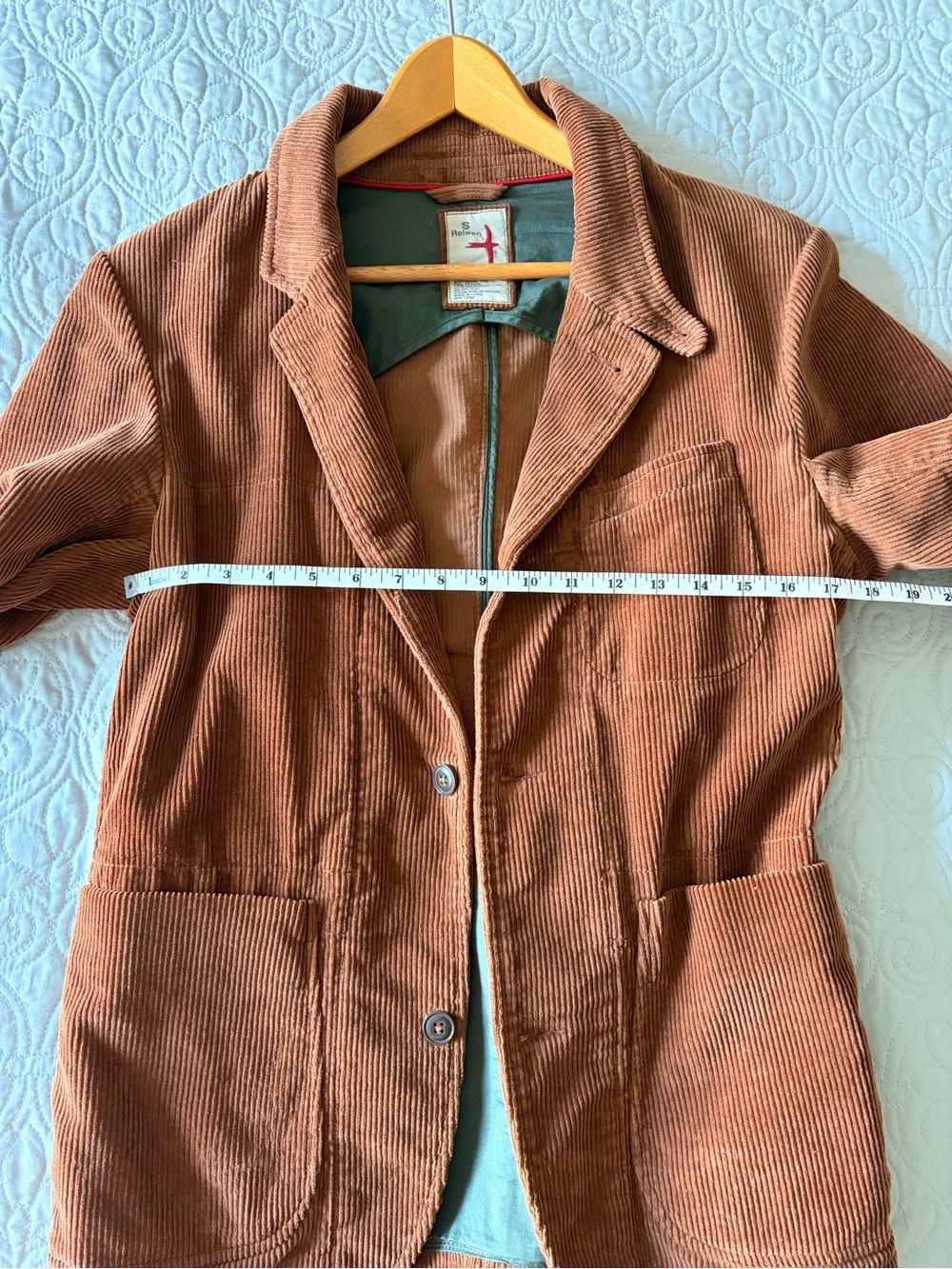 Relwen Corduroy Trap Blazer